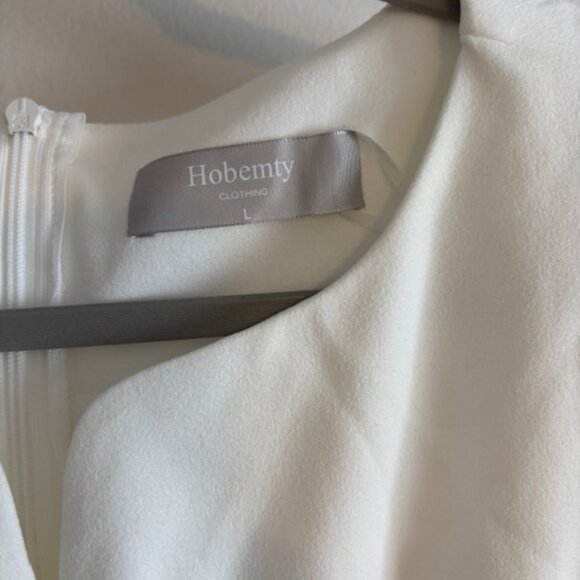 Hobemty Women's Uniform Dresses with Pockets A-Line Work Church Dress Size Large - Picture 6 of 7